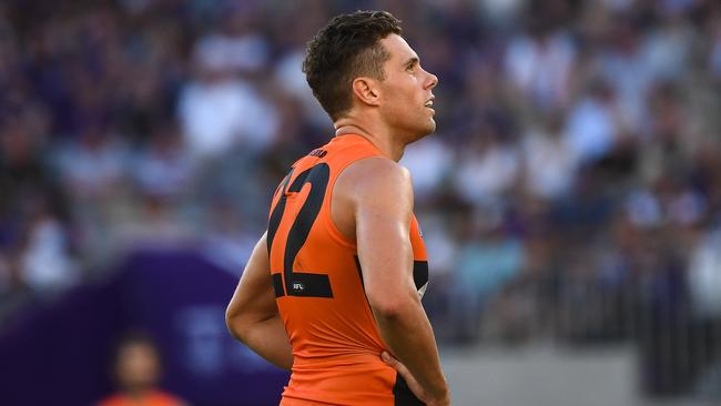 Josh Kelly faces a Giant dilemma. Picture: Daniel Carson