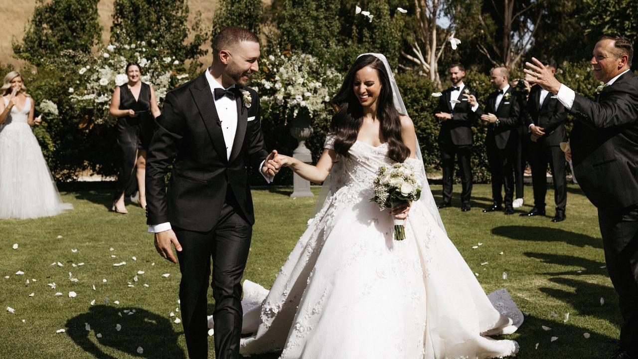 Paolo Sebastian wedding picture Paul Vasileff and Anna Frangiosa