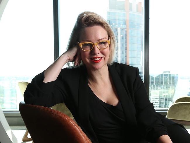 8/6/2016: Elaine Stead of Blue Sky Venture Capital, in their office in central Brisbane. Elaine talks about  startup opportunities and venture capital within her role at Blue Sky. Lyndon Mechielsen/The Australian