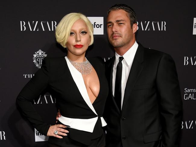 Lady Gaga and Taylor Kinney were together for five years before splitting in July last year. Picture: Dimitrios Kambouris/Getty Images for Samsung