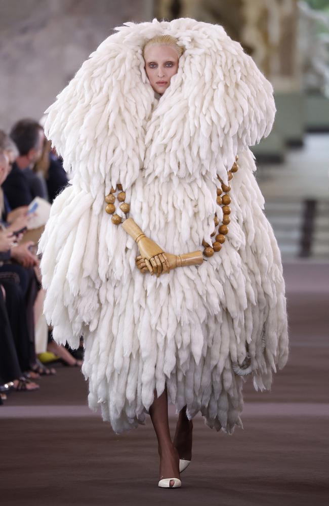 A low-key moment for Schiaparelli. Picture: Getty Images