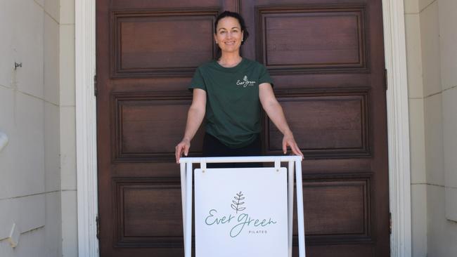 Kristen Ehrlich owner of Evergreen Pilates in Dalby Picture: Emily Devon