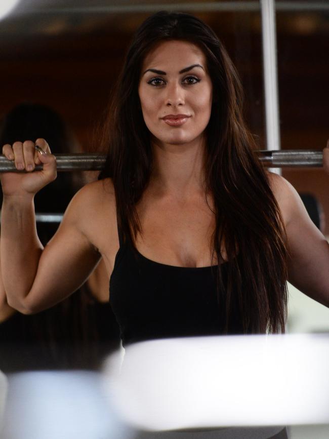 Bodybuilder and bikini model Courtney Barbera was a director of Barbera Farms. Photo: Mike Knott / NewsMail