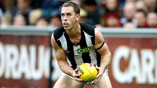 Collingwood premiership captain Nick Maxwell. Picture: Wayne Ludbey