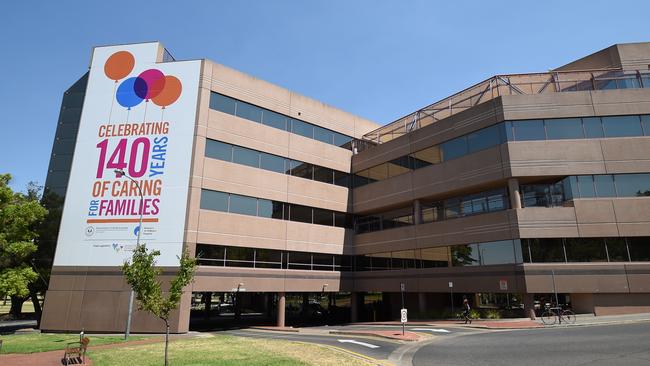 The Women's and Children's Hospital in North Adelaide. Picture: Naomi Jellicoe