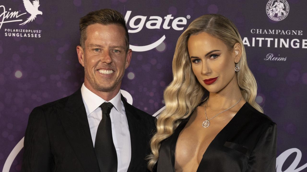 V8 Supercar champion James Courtney and wife Carys announce they