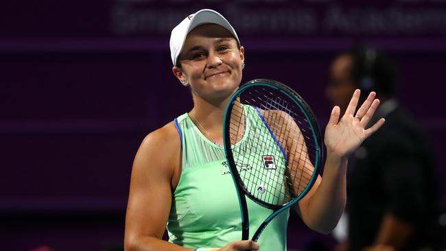 Ash Barty’s mother works in the medical field, so the world No. 1 paid a visit to those who have worked tirelessly to treat Brisbane’s COVID-19 patients.