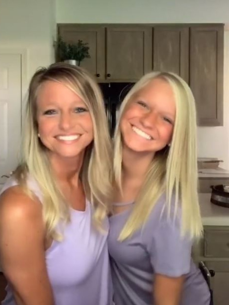 Stacie is in her 40s while Madison (right) has just turned 16. Picture: TikTok / Stacie Smith