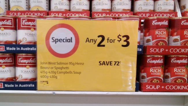 example of confusing supermarket specials for moneysaverHQ