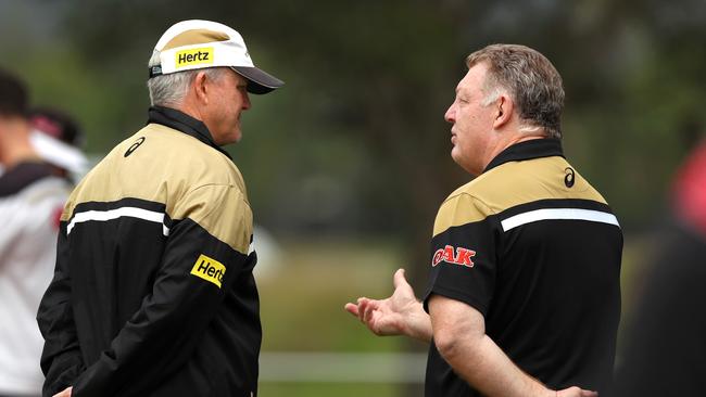 Crash Craddock asks who would want to coach under Phil Gould? Picture: Gregg Porteous