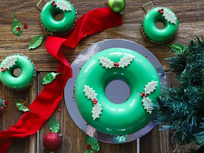 Textbook Boulangerie Patisserie’s rum wreath cake. Picture: Jenifer Jagielski