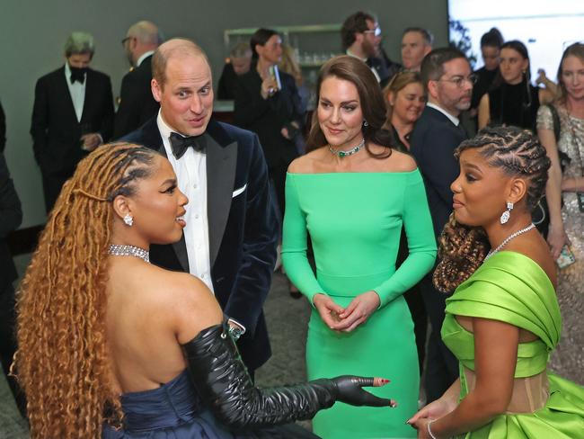 US singers Chloe x Hallie were also there. Picture: Getty