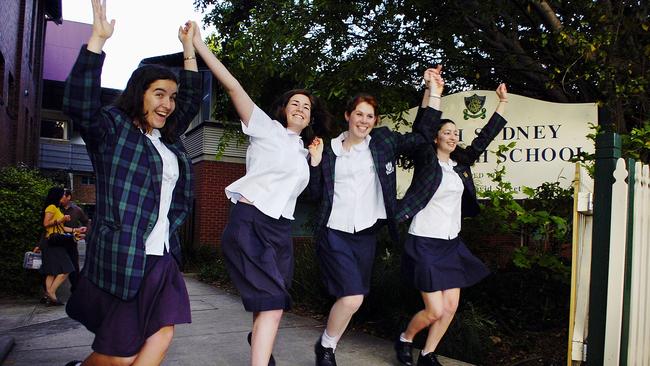 The issue is also in the spotlight at North Sydney Girls High School.