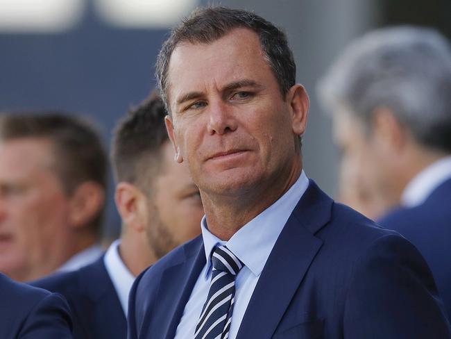 There are so many in the spotlight who prefer to hide behind their celebrity managers, giving wishy-washy, sorry-not-sorry apologies that don’t add up, such as AFL great Wayne Carey. Picture: Getty Images