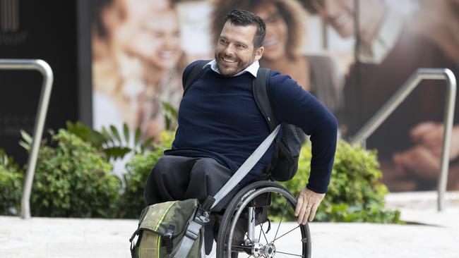 Paralympian Kurt Fearnley was named National Disability Insurance Agency (NDIA) chair last week. Picture: NewsWire / Sarah Marshall