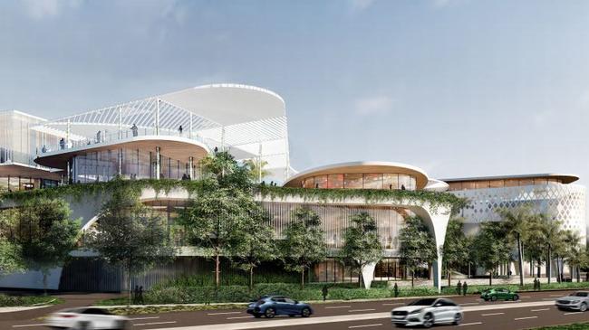 An artist's impression of the proposed extension of Warringah Mall at Brookvale. Picture: Supplied