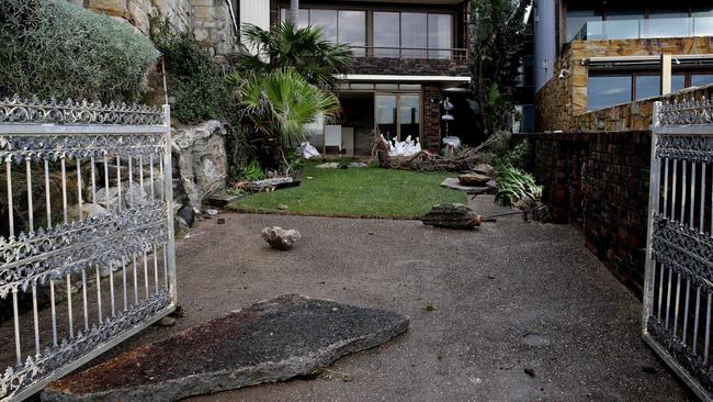 Aftermath of the severe storm on Northern Beaches. Fairy Bower is left damaged