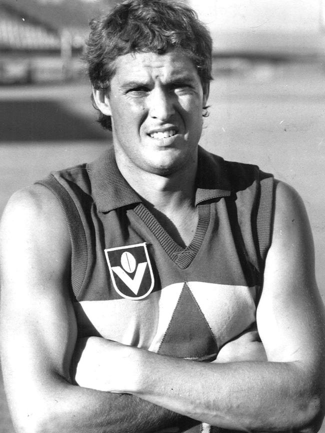 Brisbane’s first No. 1 pick Martin Leslie.