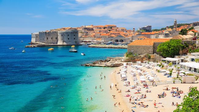 A panoramic view of the walled city, Dubrovnik Croatia. Picture: istock