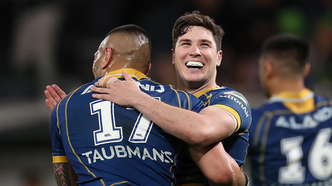 Things are about to heat up for the Eels but they are brimming with confidence. Picture; Cameron Spencer/Getty Images