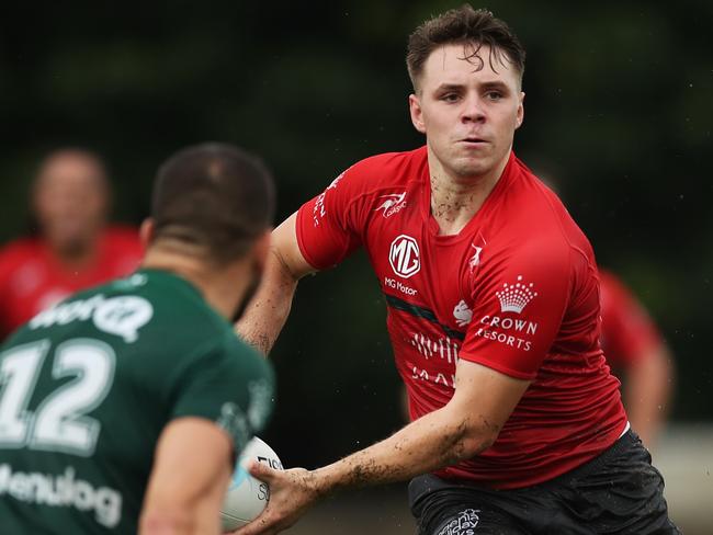 Blake Taaffe has his chance for an extended run at fullback. Picture: Matt King/Getty Images