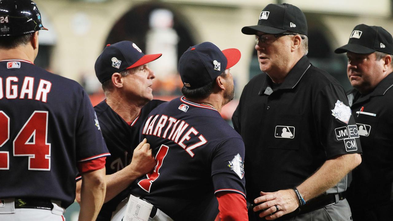 Inside the Trea Turner interference call that led to Dave Martinez's  ejection - The Washington Post