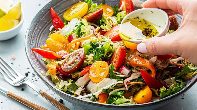 A salad might seem like the 'healthy' option, but consider this ... Picture: iStock