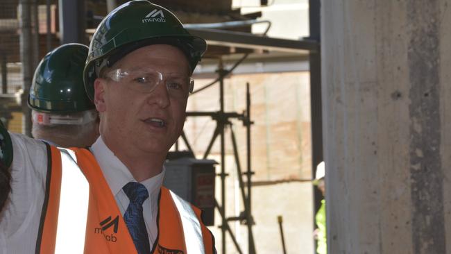 Hakfoort Group's Albert Hakfoort during redevelopment of the Burke and Wills Hotel.