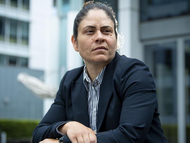 SAPOL detective Jennifer Favorito, A top detective has lifted the lid on a toxic work culture and a startling lack of mental health support system in the state’s police force  Picture: Mark Brake