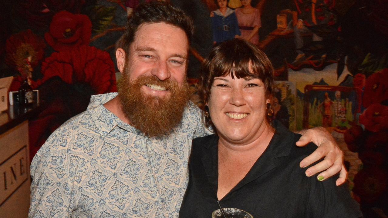 Nathan Hancock and Claire Rorke at Drag Queen Bingo, Miami Marketta. Pic: Regina King