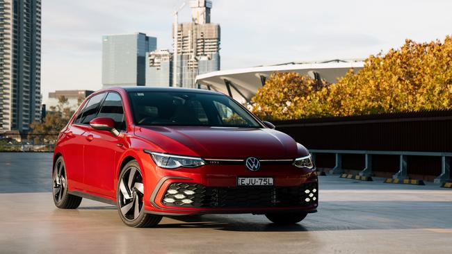 The Volkswagen Golf GTI benefits from drive-away prices.