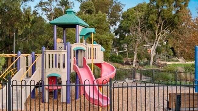 The playground near Windermere Boulevard where the alleged incident occurred.