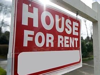 For rent sign