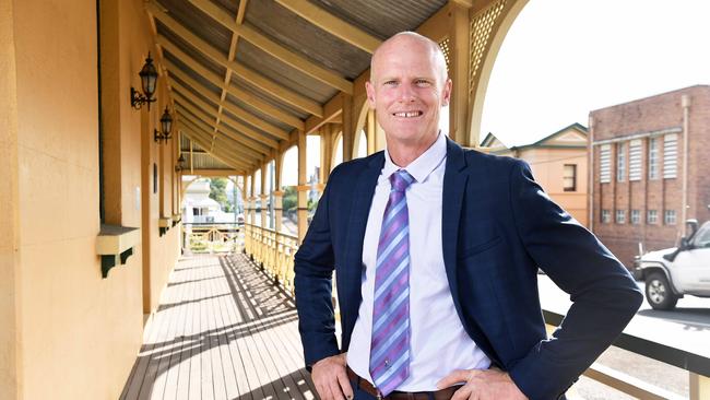 Gympie Mayor Glen Hartwig said the council had increased rates as it grappled with rises in electricity and fuel prices, along with repair work following three floods in five months. Picture: Patrick Woods.