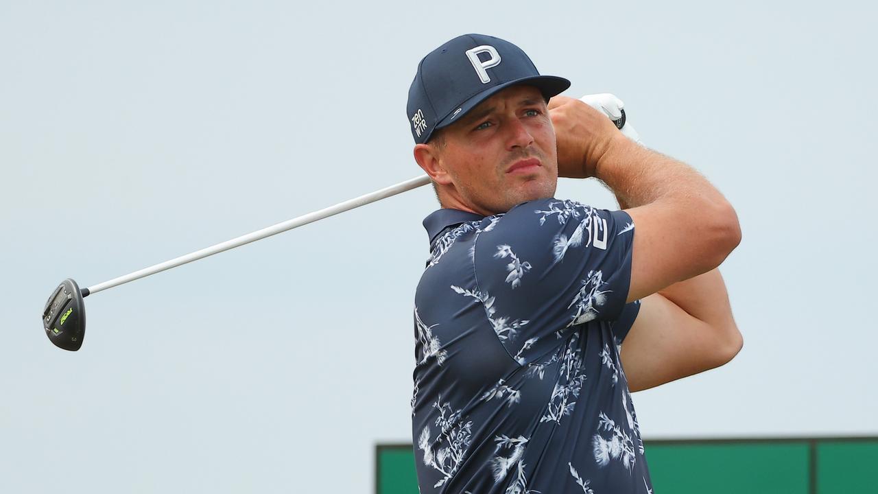 Bryson DeChambeau is the game’s biggest hitter. Picture: Kevin C. Cox/Getty Images