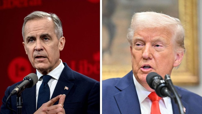 Mark Carney and Donald Trump