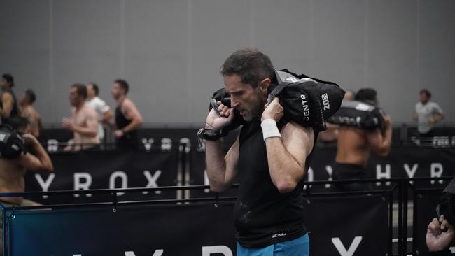 10000 athletes put their fitness to the test in a massive Hyrox competition this weekend (14-15 Dec) at Melbourne Exhibition and Convention Centre. Picture Valeriu Campan