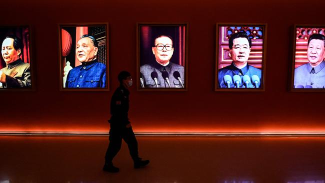 Xi Jinping Thought has become enshrined in the Communist Party’s constitution. Picture: AFP