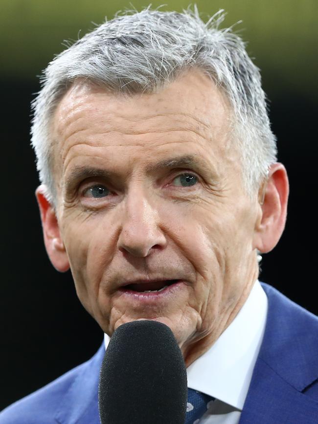 Immune (from jobs cuts at least) ... Bruce McAvaney. Picture: Getty Images