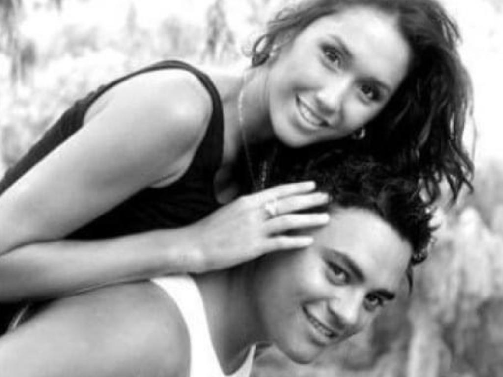 Chontel and Sam met at high school. Picture: Supplied