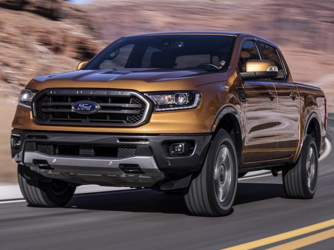 Ford Ranger 2018 US model shown, Detroit Auto Show, January 2018. Picture: Supplied.