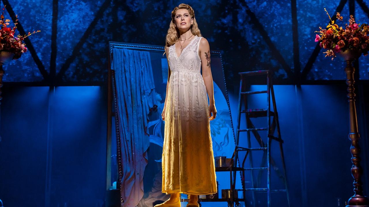 The cast deliver pitch-perfect performances, with Amy Lehpamer leaving us hypnotised whenever she graced the stage as Anne Hathaway. Picture from Daniel Boud.