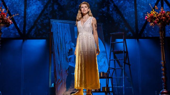 The cast deliver pitch-perfect performances, with Amy Lehpamer leaving us hypnotised whenever she graced the stage as Anne Hathaway. Picture from Daniel Boud.