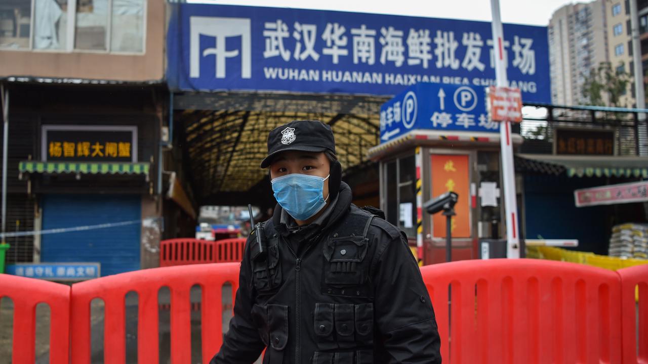 The Wuhan wet market is the main contender for ground zero of the virus. Picture: Hector RETAMAL / AFP)