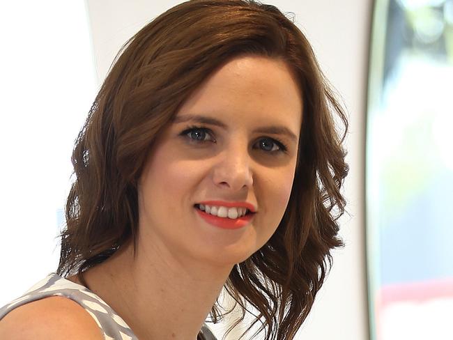 Leah Brunoli in her North Adelaide Salon, 142 Melbourne St, North Adelaide. Leah is the owner and operator of Fresh Hair & Body and is  about to open her fifth salon.