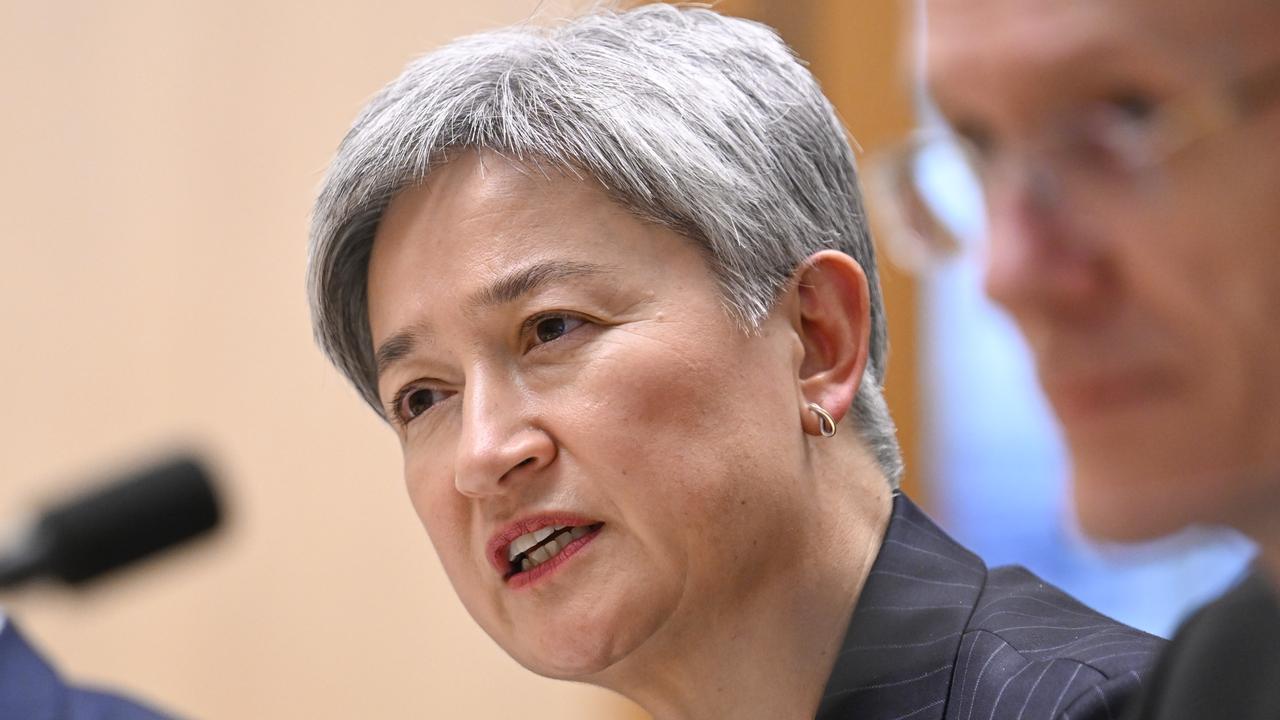 Foreign Minister Penny Wong. Picture: NewsWire/Martin Ollman