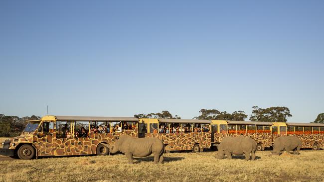 The huge amusement park was to have been set in the grounds of Werribee Open Range Zoo. Picture: Supplied