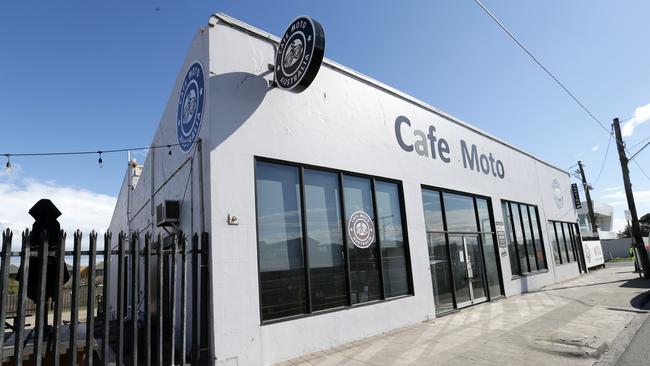 The grey of previous Cafe Moto cafe is gone. Picture: Norm Oorloff