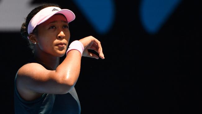 Japan's 2018 US Open champion Naomi Osaka faces Ukraine’s Elena Svitolina for a spot in the Australian Open semi-finals. Picture: AFP