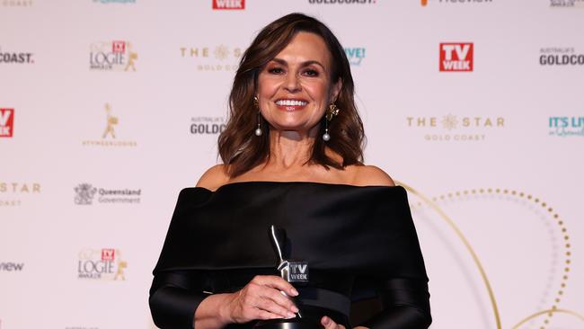 Lisa Wilkinson from The Project poses at the 62nd TV Week Logie Awards on June 19, 2022 in Gold Coast, Australia. (Photo by Chris Hyde/Getty Images)